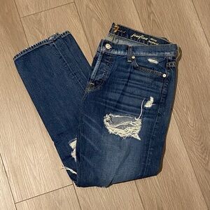 7 For All Mankind Josefina Skinny Boyfriend Jean